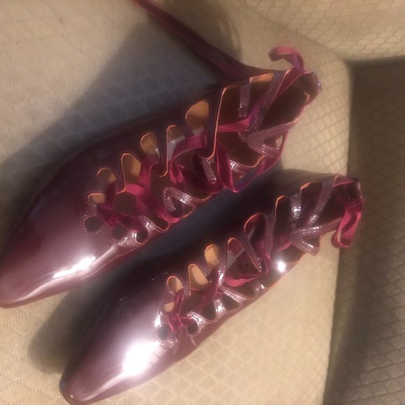 MIISTA LONDON Patent Leather lace up shoes - Picture 5 of 7